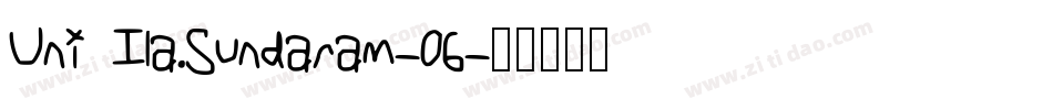 Uni Ila.Sundaram-06字体转换